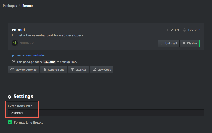 Atom Emmetで独自のスニペットを設定する方法 たねっぱ